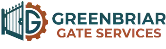 Greenbriar Gate Services logo: a gate and gear emblem beside the company name